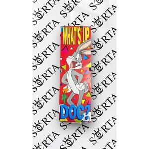 VTG 1994 Bugs Bunny Warner Bros Looney Tunes Poster Wall Art Decoration 36"x12”